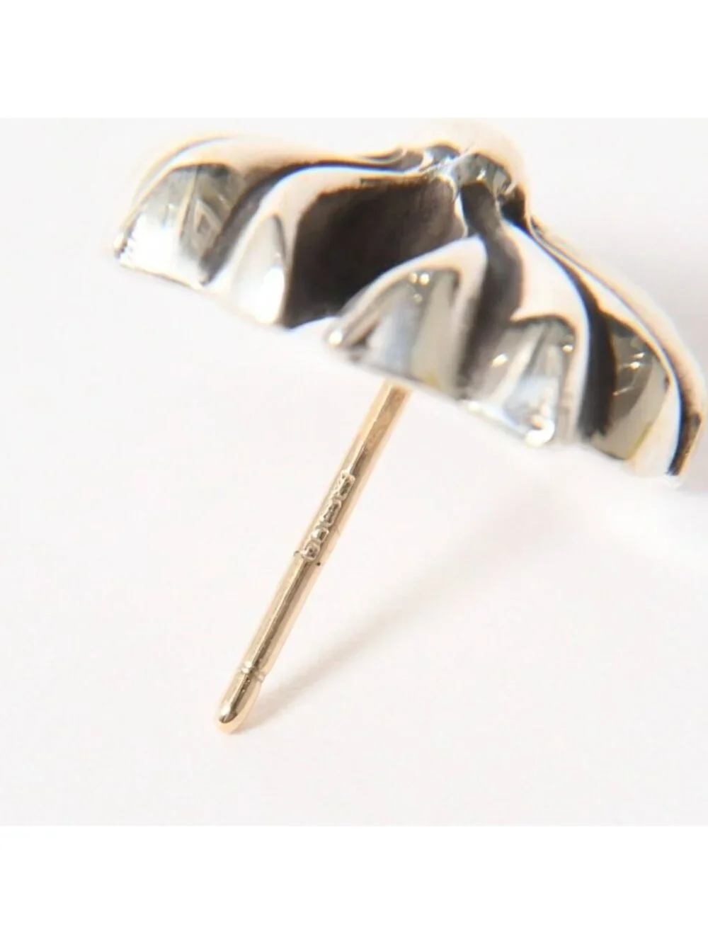 Chrome Hearts 4 CH Plus Studs 4 Large CH Stud Single Earrings 925
